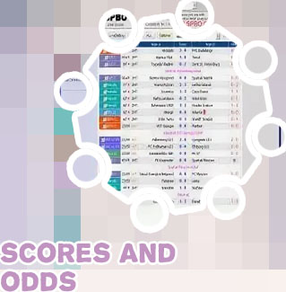 Scores and odds yesterday