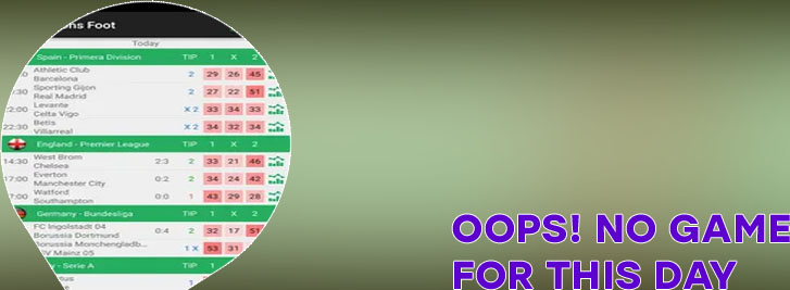 Soccer and football prediction for today